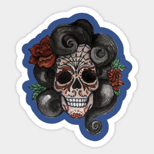 Sugar Skull Sticker